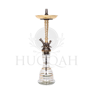 Khalil Mamoon Flower Gold-Oxid - Huqqah