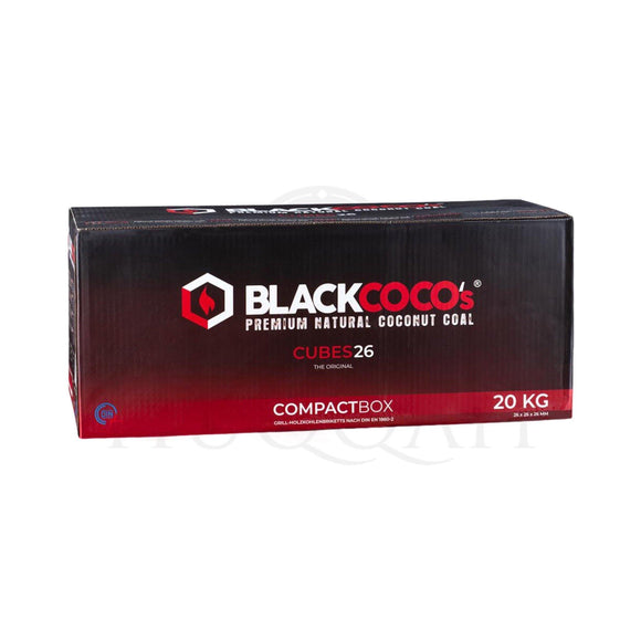 BlackCoco's Cubes26 - 20KG VOORDEELVERPAKKING - Huqqah
